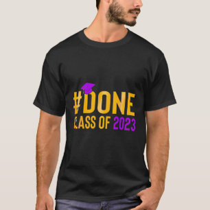 GEDAAN Klasse van 2023 Afstuderen Afstudeerder Sen T-shirt