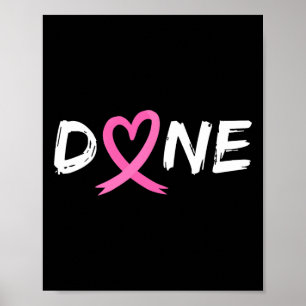 Gedaan op de laatste dag van bestraling Chemo Bors Poster