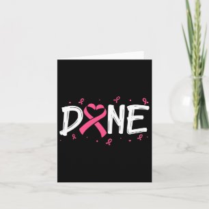 Gedaan op de laatste dag van de bestraling chemo b kaart