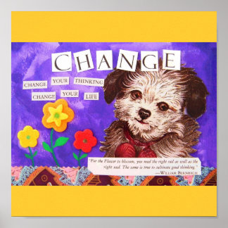 Gedachte teelt poster