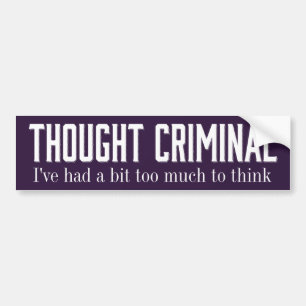Gedachtecrimineel Stickers
