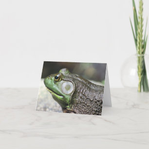 Gedachten van een Brulkikker Natuurfotografie Noti Kaart
