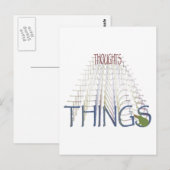 Gedachten worden dingen briefkaart (Voorkant / Achterkant)