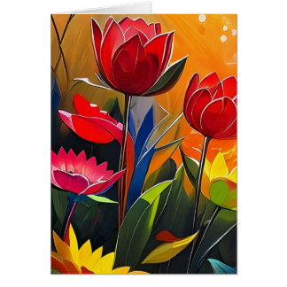 Gedachtenis met bloemen