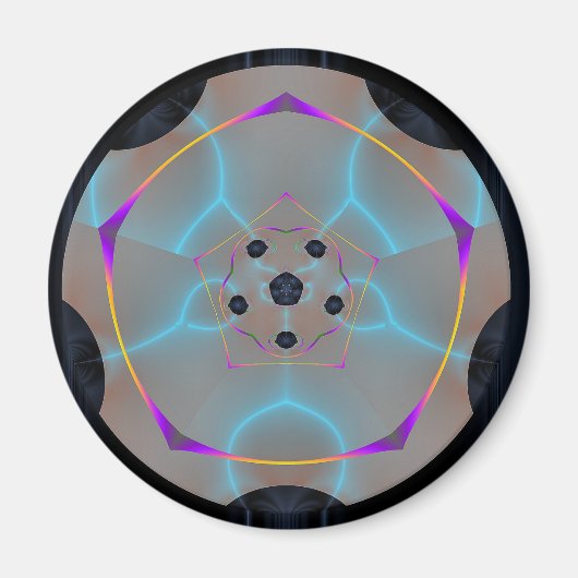 'Gedachtenplasma' Magneet (Voorkant)