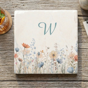 Gedachtewildebloemen Botanische Weide voor de Erke Stenen Onderzetter