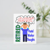 Gedachtewisseling over postdiensten briefkaart (Staand voorkant)