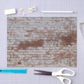 Gedakte bricks tissuepapier (Craft)