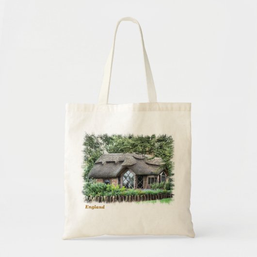 GEDATCHTE KOTTAGES TOTE BAG (Voorkant)
