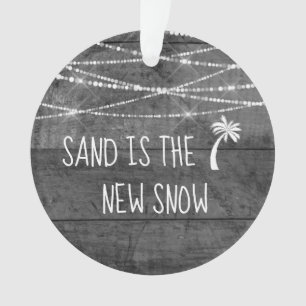 Gedateerde Rustieke Verweerd Hout Eerste Kerstmis Ornament