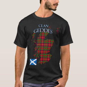 Geddes Scottish Clan Tartan Schotland T-shirt
