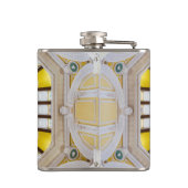 Gedecormeerd plafond op het station van Tokio Heupfles (Achterkant)