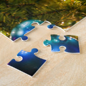 Gedecormeerde kerstpuzzel, 16 x 20 inch, 520 stuks legpuzzel (Zijkant)