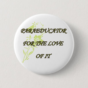 GEDEELD VOOR DE LOVE ERVAN RONDE BUTTON 5,7 CM