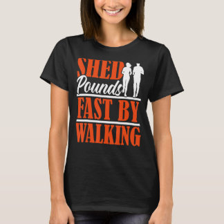 Gedeelde honden snel door ronddraaiende cardio-oef t-shirt