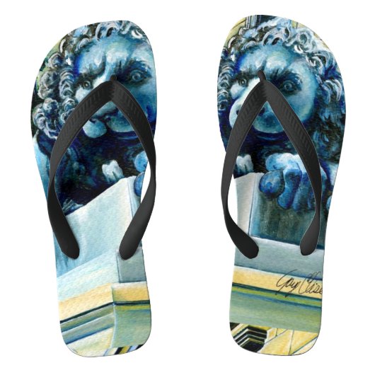 Gedeelde kat teenslippers (Voetbed)