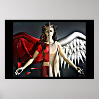 Gedeelde persoonlijkheid poster