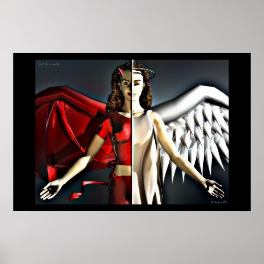 Gedeelde persoonlijkheid poster (Voorkant)