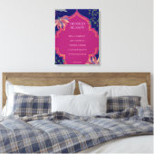 Gedeelde Seizoen Canvas Afdruk (Insitu (Slaapkamer))