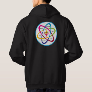 Gedeelde waarden Atom - Unitarian Universalist Ass Hoodie