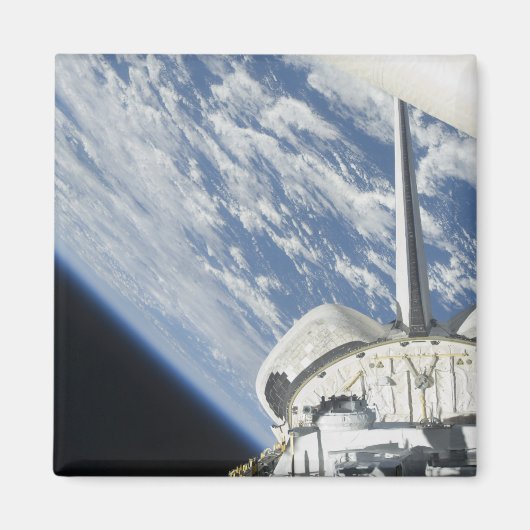 Gedeeltelijk uitzicht van Space Shuttle Endeavor Magneet (Voorkant)