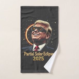 Gedeeltelijke Zonsverduistering 2025 Astronomie Tr Handdoek