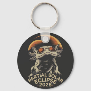 Gedeeltelijke Zonsverduistering 2025 Axolotl Ammph Sleutelhanger