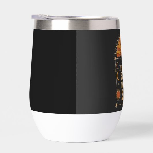 Gedeeltelijke Zonsverduistering 2025 Quebec Canada (Rechts)