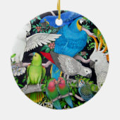 Gedeelten van de Wereld Ornament (Achterkant)