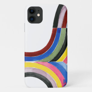 Gedekomponeerde Regenboog - Verticaal iPhone 11 Hoesje