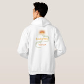 Gedekt overhemd (voorste uitzicht) hoodie (Achterkant volledig)