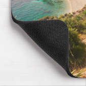 Gedekt strand in Lo Zingaro, Sicilië Muismat (Hoek)