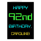 Gedekte 92e verjaardag van Fun Digital Computing (Voorkant)