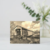 gedekte brug briefkaart (Staand voorkant)