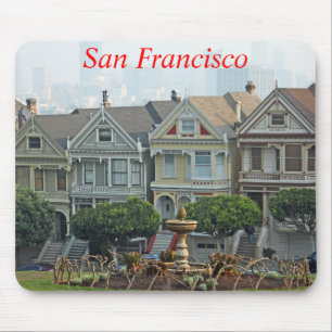 Gedekte dames, San Francisco, Californië Muismat