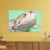 Gedekte draak canvas afdruk (Insitu (Woonkamer))