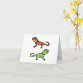 Gedekte draak kaart (Gele Bloem)