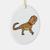 Gedekte draak keramisch ornament (Rechts)