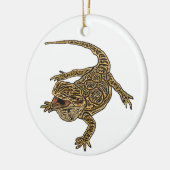Gedekte draak keramisch ornament (Links)