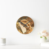 Gedekte draak ronde klok (Huis)