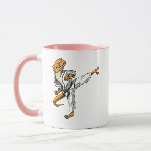 Gedekte dragon Karate Mok (Links)