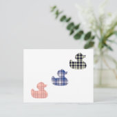 Gedekte eenden briefkaart (Staand voorkant)