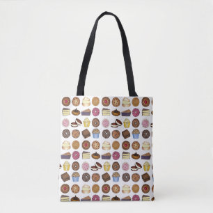 Gedekte goederen Foodie Muffin Cake Whoopie Pie De Draagtas