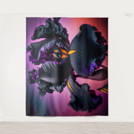 Gedekte Iris Wandkleed