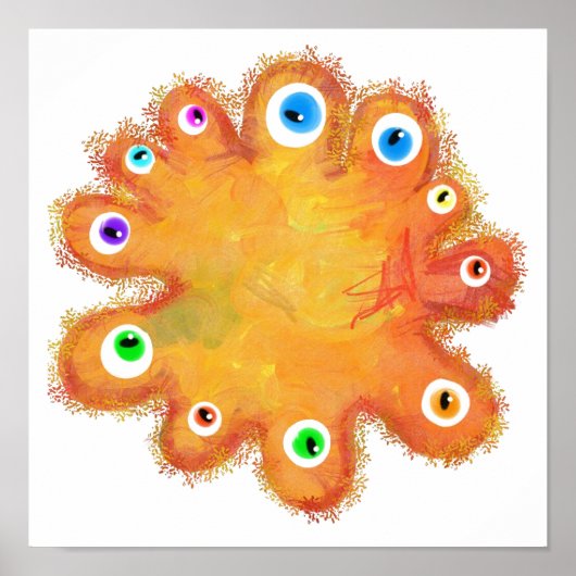 Gedekte kiem poster (Voorkant)