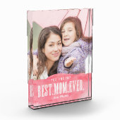 Gedekte liefde Beste mama ooit fotoblok (Links)