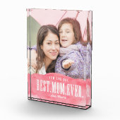 Gedekte liefde Beste mama ooit fotoblok (Rechts)