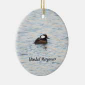 Gedekte Merganser Ornament (Rechts)