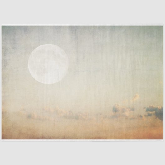 Gedekte Moon Sky 20x30-decoupage achtergrond Tissuepapier (Voorkant)