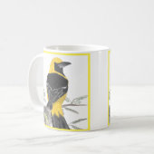 Gedekte Oriole Waterverf Mok (Voorkant links)